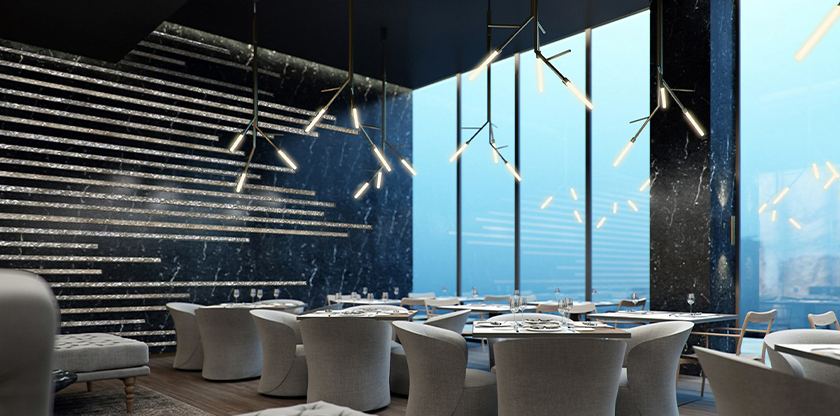 FBinnotech - leaflat - carbon tiles - mother of perl - luxury interior - interior design - carbonfiber tiles - piastrelle carbonio