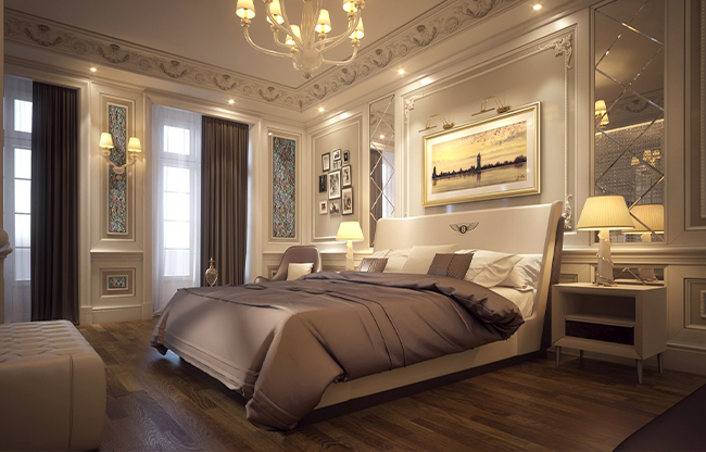 FBinnotech - leaflat - carbon tiles - mother of perl - luxury interior - interior design - carbonfiber tiles - piastrelle carbonio