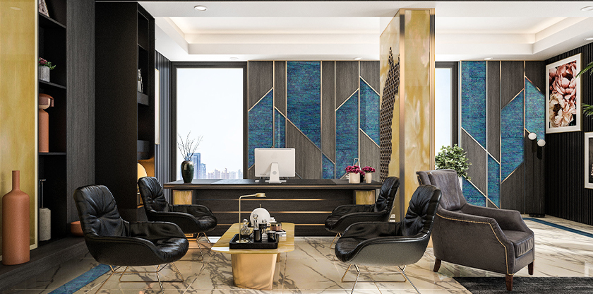 19 FBinnotech - leaflat - carbon tiles - mother of perl - luxury interior - interior design - carbonfiber tiles - piastrelle carbonio