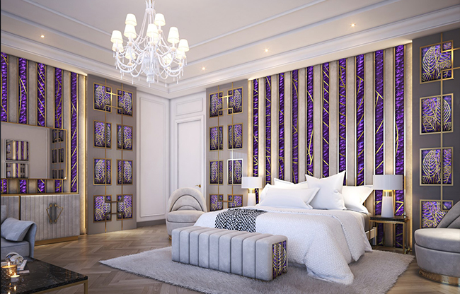 h FBinnotech - leaflat - carbon tiles - mother of perl - luxury interior - interior design - carbonfiber tiles - piastrelle carbonio (88
